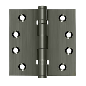 4" x 4" Square Hinges, Ball Bearings