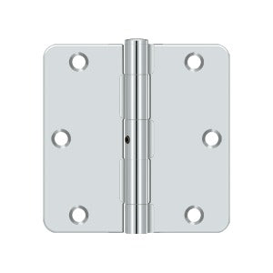 3-1/2" x 3-1/2" x 1/4" Radius Hinge, Residential Thickness