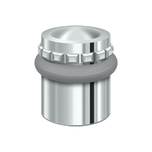 Round Universal Floor Bumper Pattern Cap 1-5/8", Solid Brass