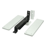 Spring Hinge, Double Action w/ Solid Brass Cover Plates