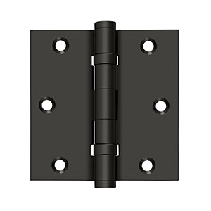 3-1/2" x 3-1/2" Square Hinge, Ball Bearings