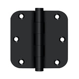 3-1/2" x 3-1/2" x 5/8" Radius Hinges
