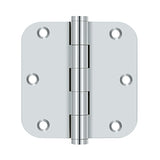 3-1/2" x 3-1/2" x 5/8" Radius Hinges