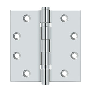 4-1/2" x 4-1/2" Square Hinges, Ball Bearings