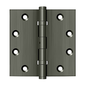 4-1/2" x 4-1/2" Square Hinges, Ball Bearings