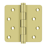 4" x 4" x 1/4" Radius Hinges / Zig-Zag