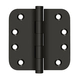 4" x 4" x 5/8" Radius Hinges