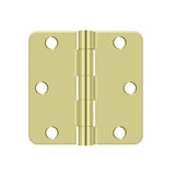 3" x 3" x 1/4" Radius Hinge