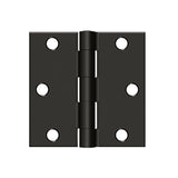 Deltana Solid Brass 3" x 3" - Square Hinge