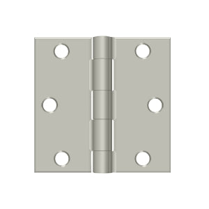 Deltana Solid Brass 3" x 3" - Square Hinge