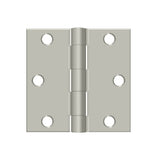 Deltana Solid Brass 3" x 3" - Square Hinge