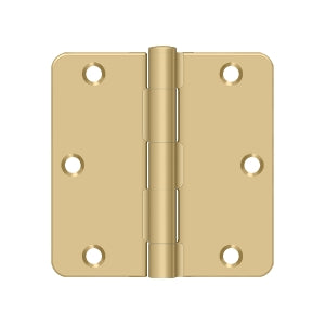 3-1/2" x 3-1/2" x 1/4" Radius Hinge, Residential Thickness
