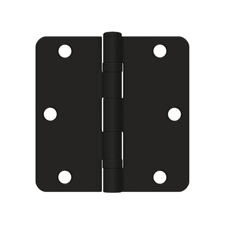 3-1/2" x 3-1/2" x 1/4" Radius Hinge, Ball Bearing