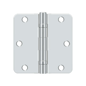 3-1/2" x 3-1/2" x 1/4" Radius Hinge, Ball Bearing