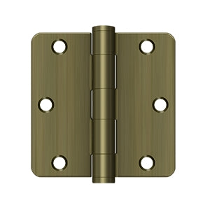 3-1/2" x 3-1/2" x 1/4" Radius Hinge, HD