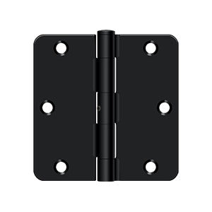 3-1/2" x 3-1/2" x 1/4" Radius Hinge, Residential Thickness