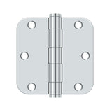 3-1/2" x 3-1/2" x 5/8" Radius Hinge HD