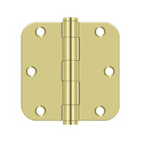 3-1/2" x 3-1/2" x 5/8" Radius Hinge HD
