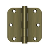 3-1/2" x 3-1/2" x 5/8" Radius Hinge HD
