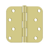4" x 4" x 5/8" Radius Hinges