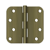 4" x 4" x 5/8" Radius Hinges
