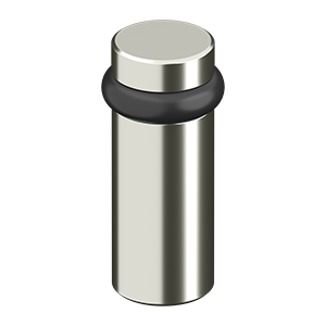 Round Universal Floor Bumper 3", Solid Brass