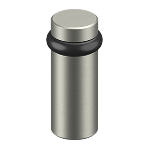 Round Universal Floor Bumper 3", Solid Brass