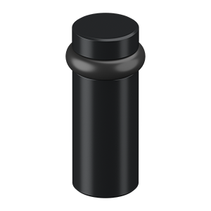 Round Universal Floor Bumper 3", Solid Brass