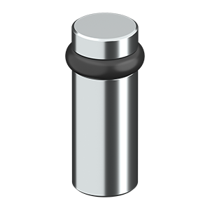 Round Universal Floor Bumper 3", Solid Brass